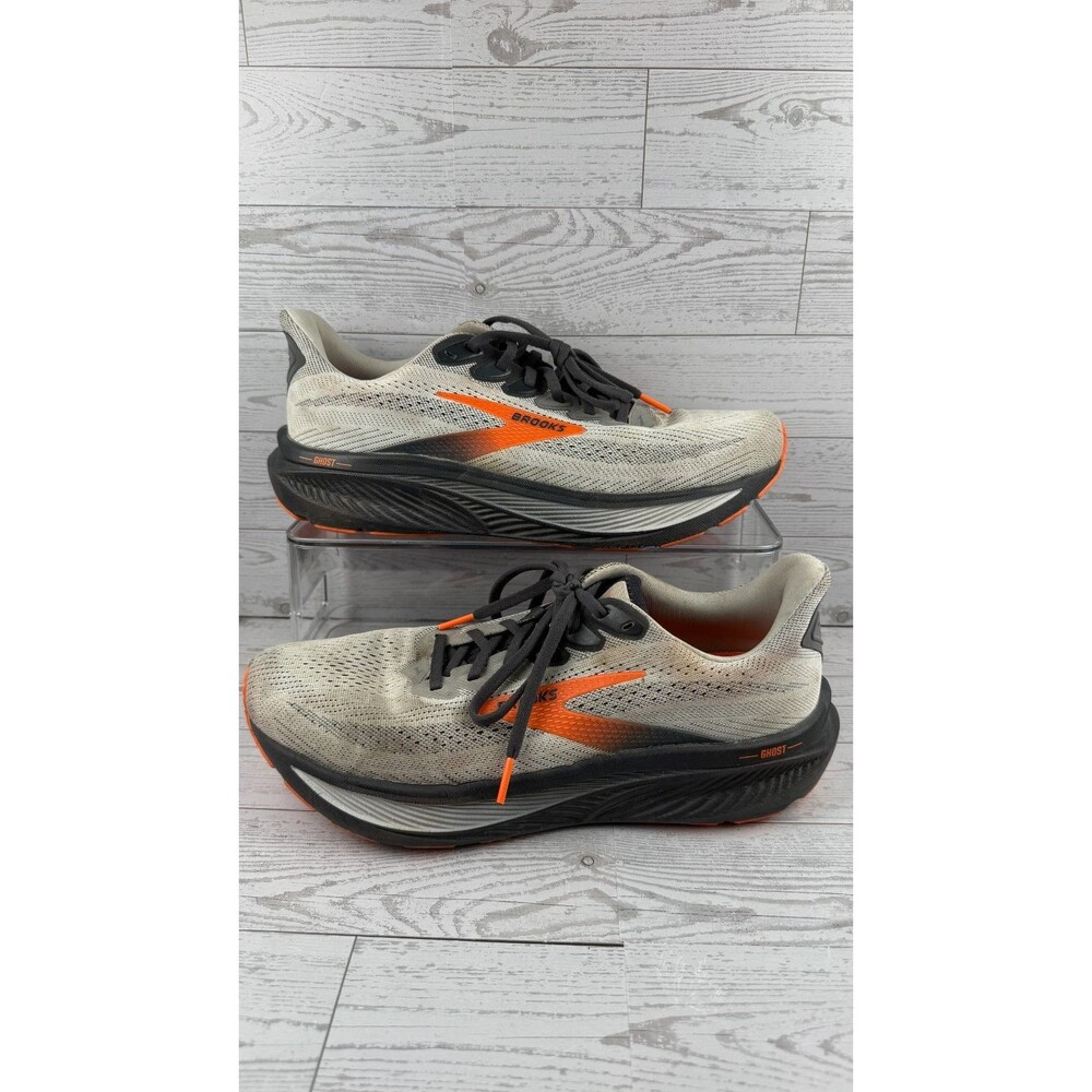 Brooks Ghost 17 1104421D048 Gray 10D Mens Sneakers Athletic Running Shoes #83